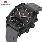 Naviforce NF 9242 Dual Master Men Watch With Official Warranty
