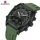 Naviforce NF 9242 Dual Master Men Watch With Official Warranty