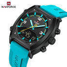 Naviforce NF 9242 Dual Master Men Watch With Official Warranty