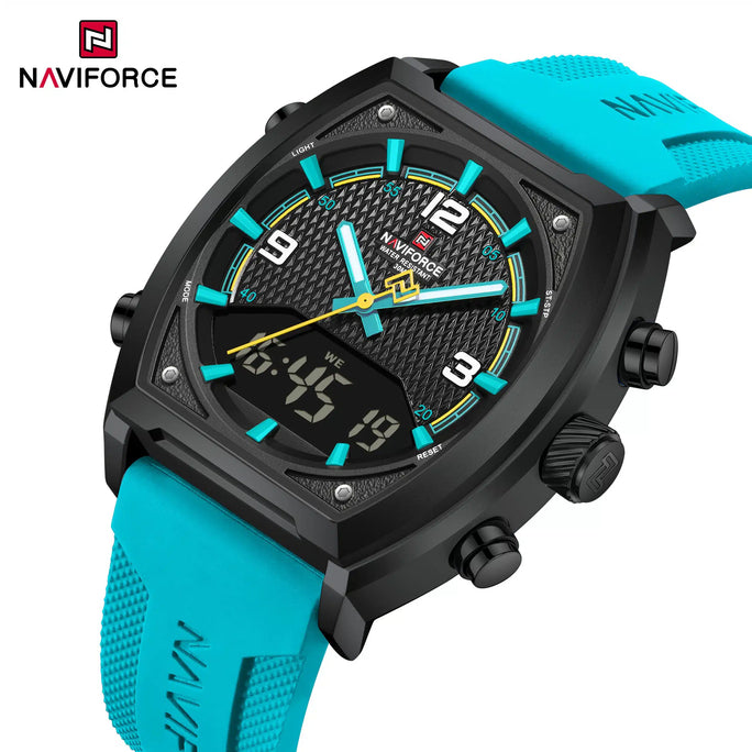 Naviforce NF 9242 Dual Master Men Watch With Official Warranty