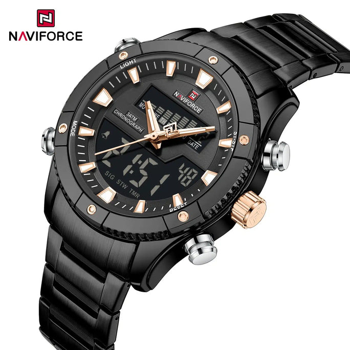 Naviforce NF 9259 DualX Edition Men Watch With Official Warranty