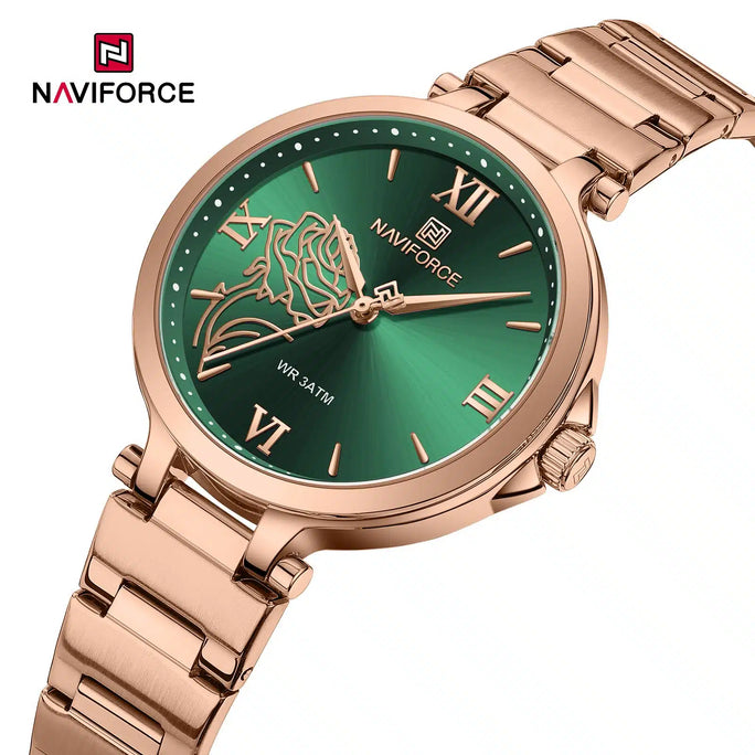 Naviforce NF5060 Floral Grace Women's Analog Watch With Official Warranty