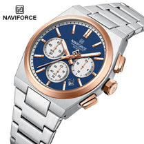 Naviforce NF 8048 Bond Chrono Men Watch With Official Warranty