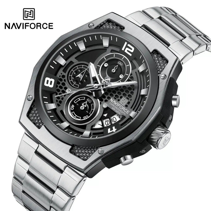 Naviforce NF 8051 ChronoXtreme Men Watch With Official Warranty