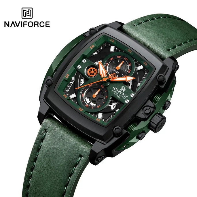 Naviforce NF 8067 Nitro Chronograph Men Watch With Official Warranty