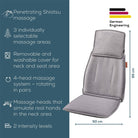 Beurer MG 330 Shiatsu Massage Seat Cover – Grey