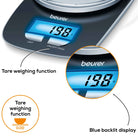 Beurer KS 25 Digital Kitchen Scale with Weighing Bowl