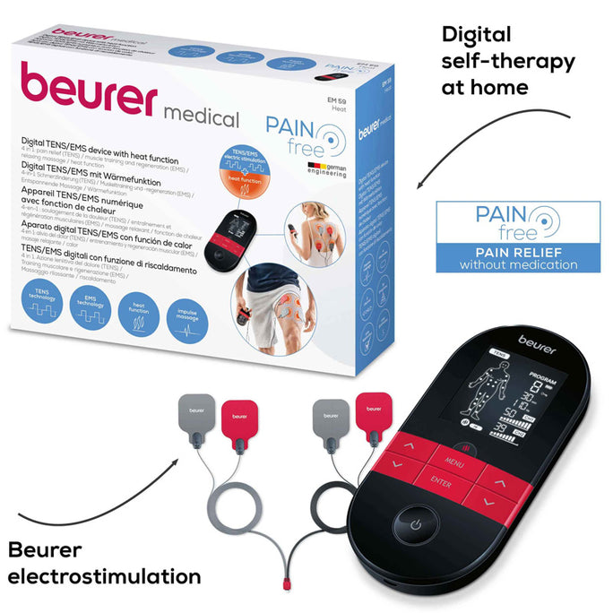 Beurer EM 59 Digital TENS/EMS Device with Heat Function