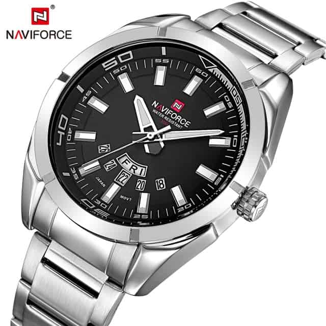 Naviforce NF 9038 Day & Date Edition Men Watch With Official Warranty