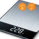 Beurer KS 34 XL Stainless Steel Kitchen Scale