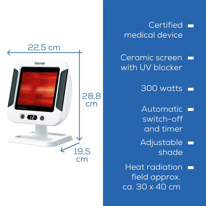 Beurer IL 60 Infrared Heat Radiator With Official Warranty