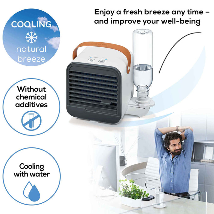 Beurer LV 50 Fresh Breeze Personal Table Fan with Water Cooling