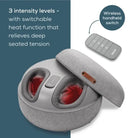 Beurer FM 120 2-in-1 Shiatsu Foot Massager & Stool