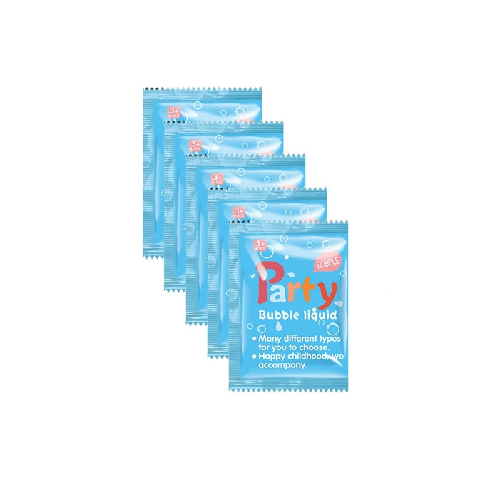 Refill Bubble Water Solution Concentrate Blowing Soap Liquid for kids 1×5 sachets