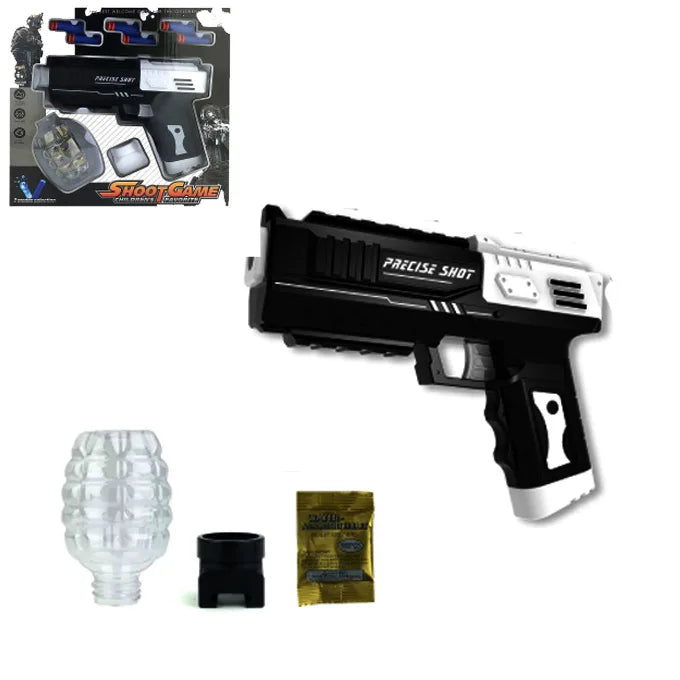 Precise Shot 2 in 1 Toy Gun - Nerf Gun &amp; Bubble Gun - Multi Color