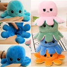 Reversible Octopus Stuffed Creative Mood Change Double-Sided Flip – Random Colors