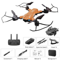 AB-F712 Foldable RC Drone with GPS, LED Lights & Headless Mode (No Camera)