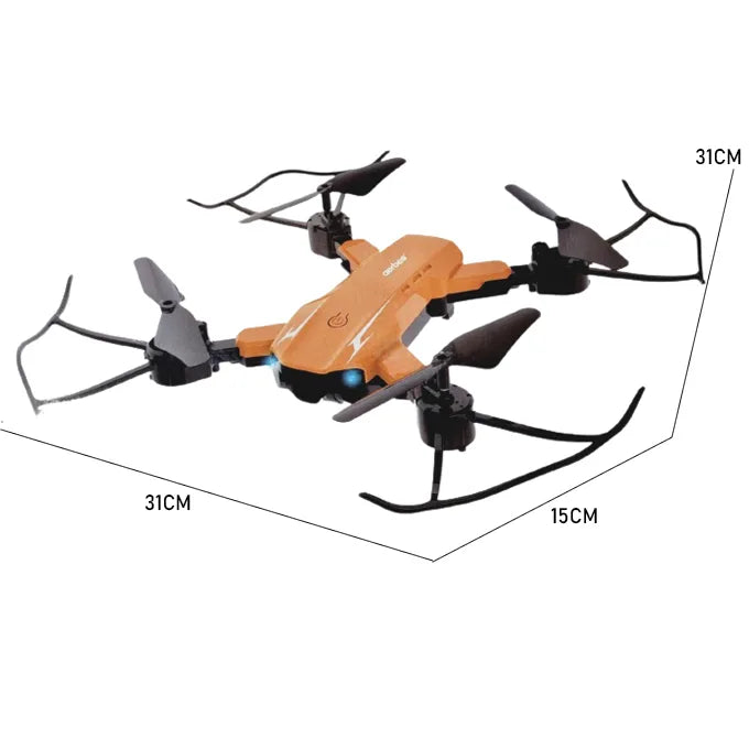 AB-F712 Foldable RC Drone with GPS, LED Lights & Headless Mode (No Camera)