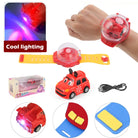 Mini Watch Remote Control Mickey Mouse Car 2.4GHz Rechargeable RC Car with Adjustable Strap