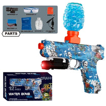 Electric Gel Blaster Rechargeable Electric Toy Gun - Blue