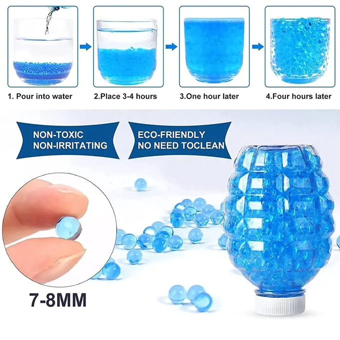 Electric Gel Blaster Rechargeable Electric Toy Gun - Blue