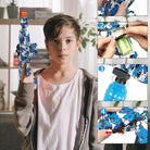A-47 Gel Blaster Rechargeable Electric Machine Toygun With 5000 Pcs Gel Balls – Purple
