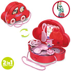 2 in 1 Happy Times Beautiful Theme Amusing Briefcase Car Set