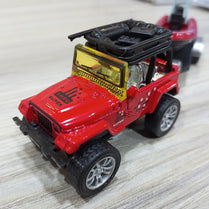 Jeep and Trawler Die Cast Metal Toy for Kids - Assorted Color &amp; Assorted Designs