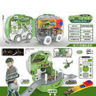 2 in 1 Mini Storage Military Series Army Key Power Cars with Storage Box Briefcase