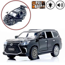 Lexus LX 570 1:36 Die-Cast Pull Back Model Car with Light, Music & Opening Doors