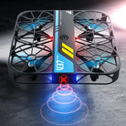 RC37 Foldable Mini Drone 2.4GHz with LED Lights & Headless Mode (No Camera)