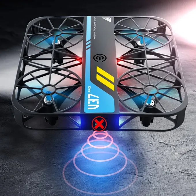 RC37 Foldable Mini Drone 2.4GHz with LED Lights & Headless Mode (No Camera)