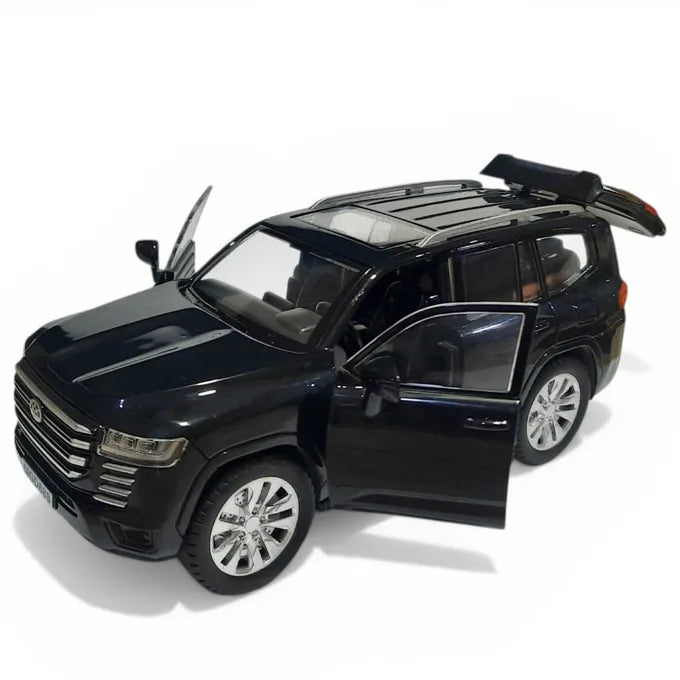 Toyota Land Cruiser Prado 1:24 Push Power Model Car with Light, Music & Opening Doors