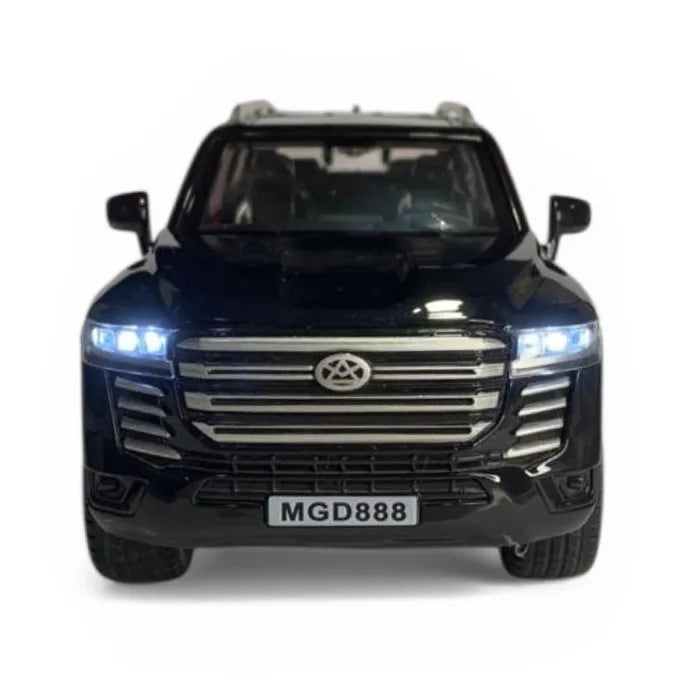Toyota Land Cruiser Prado 1:24 Push Power Model Car with Light, Music & Opening Doors