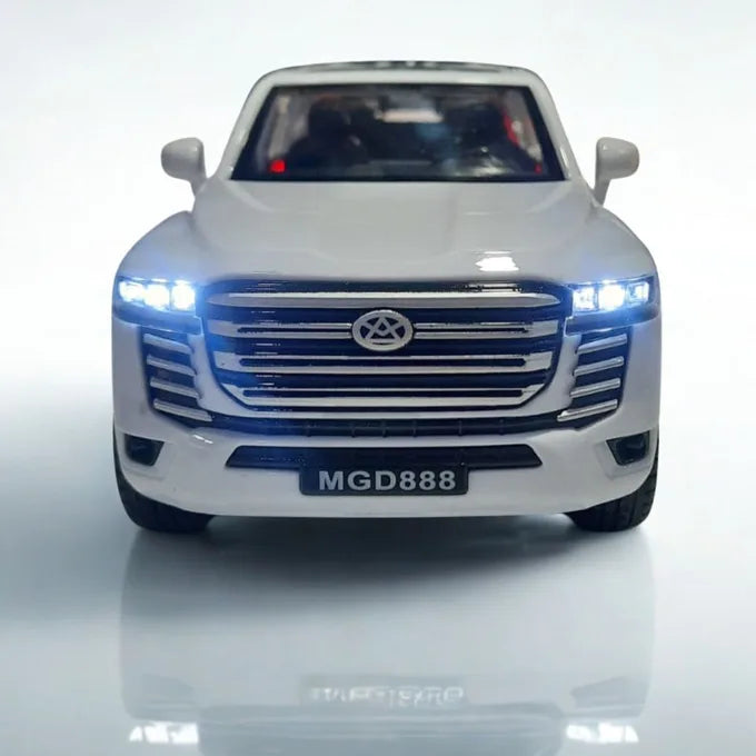 Toyota Land Cruiser Prado 1:24 Push Power Model Car with Light, Music & Opening Doors