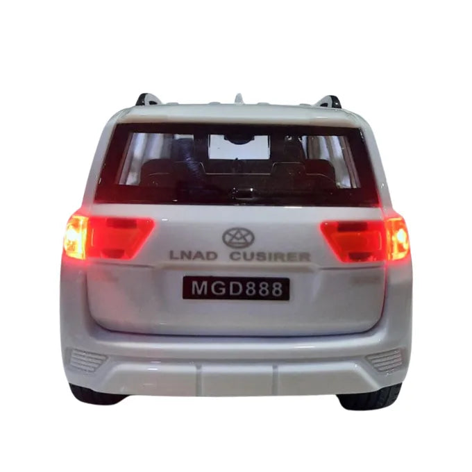 Toyota Land Cruiser Prado 1:24 Push Power Model Car with Light, Music & Opening Doors