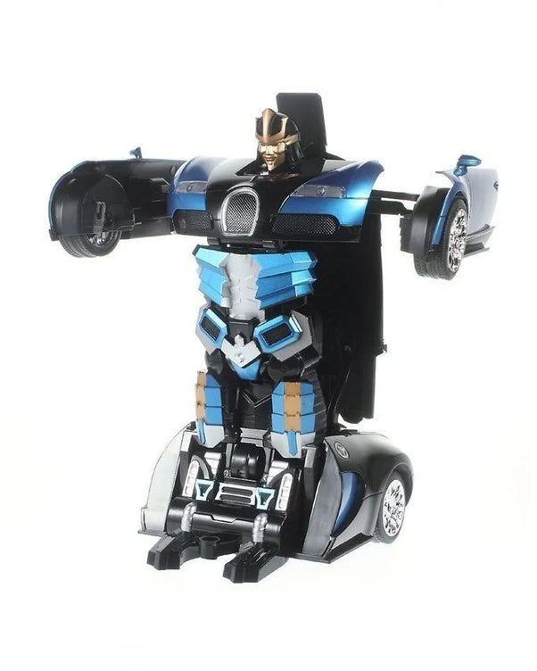 Remote Control Transformer Bugatti Rechargeable Robot Car