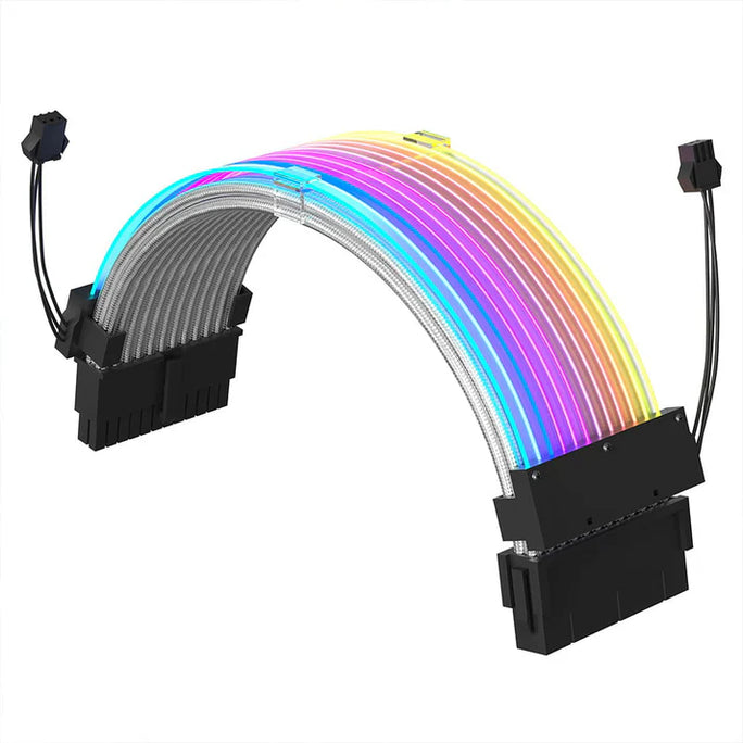 Redragon GCP06 24-Pin ARGB Motherboard Power Extension Cable