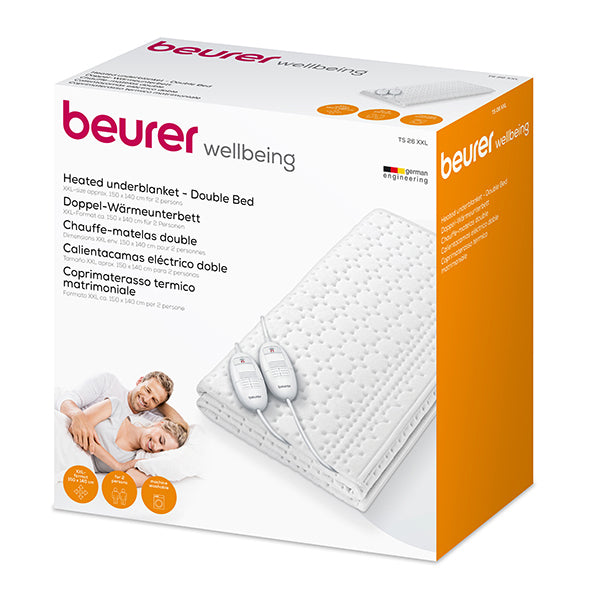 Beurer TS 26 XXL Heated Underblanket for Double Bed