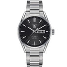 Tag Heuer WAR201A.BA0723 Carrera Men’s Automatic Swiss Made Silver Stainless Steel Black Dial 41mm Watch