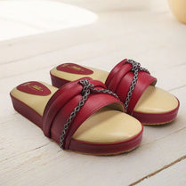 Milli Legacy 112 Chain Style Soft Slippers For Women