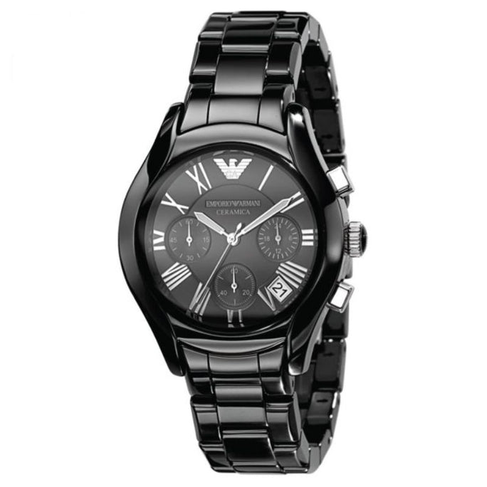 Emporio Armani AR1401 Women’s Quartz Ceramic Black Dial 38mm Watch