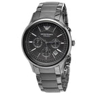 Emporio Armani AR1452 Men’s Chronograph Quartz Stainless Steel Black Dial 43mm Watch