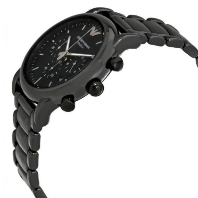 Emporio Armani AR1507 Men’s Chronograph Quartz Stainless Steel Black Dial 43mm Watch