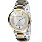 Emporio Armani AR2449 Men’s Chronograph Quartz Stainless Steel Silver Dial 43mm Watch