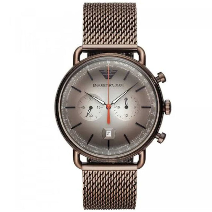 Emporio Armani AR11169 Aviator Men's Stainless Steel Quartz Watch