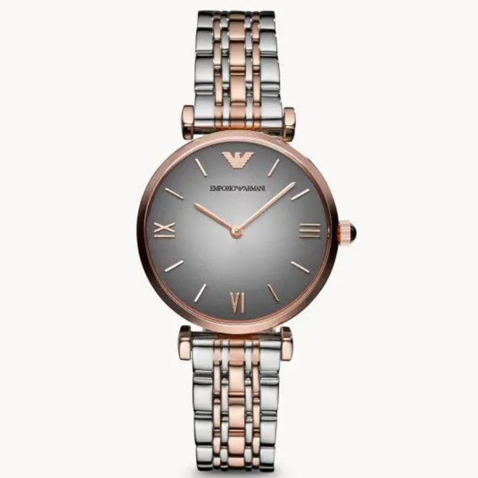 Emporio Armani AR1725 Women’s Analog Stainless Steel Grey Dial 32mm Watch