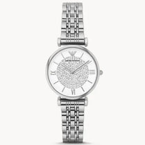 Emporio Armani AR1925 Women’s Quartz Stainless Steel White 32mm Watch