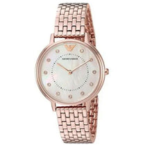 Emporio Armani AR11006 Women’s Analog Stainless Steel Mother of Pearl Dial 32mm Watch