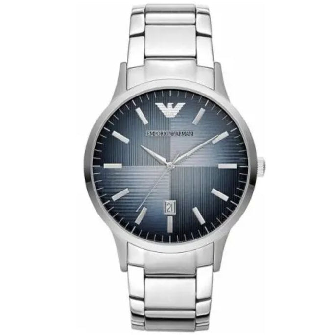 Emporio Armani AR2472 Men’s Quartz Stainless Steel Blue Dial 43mm Watch